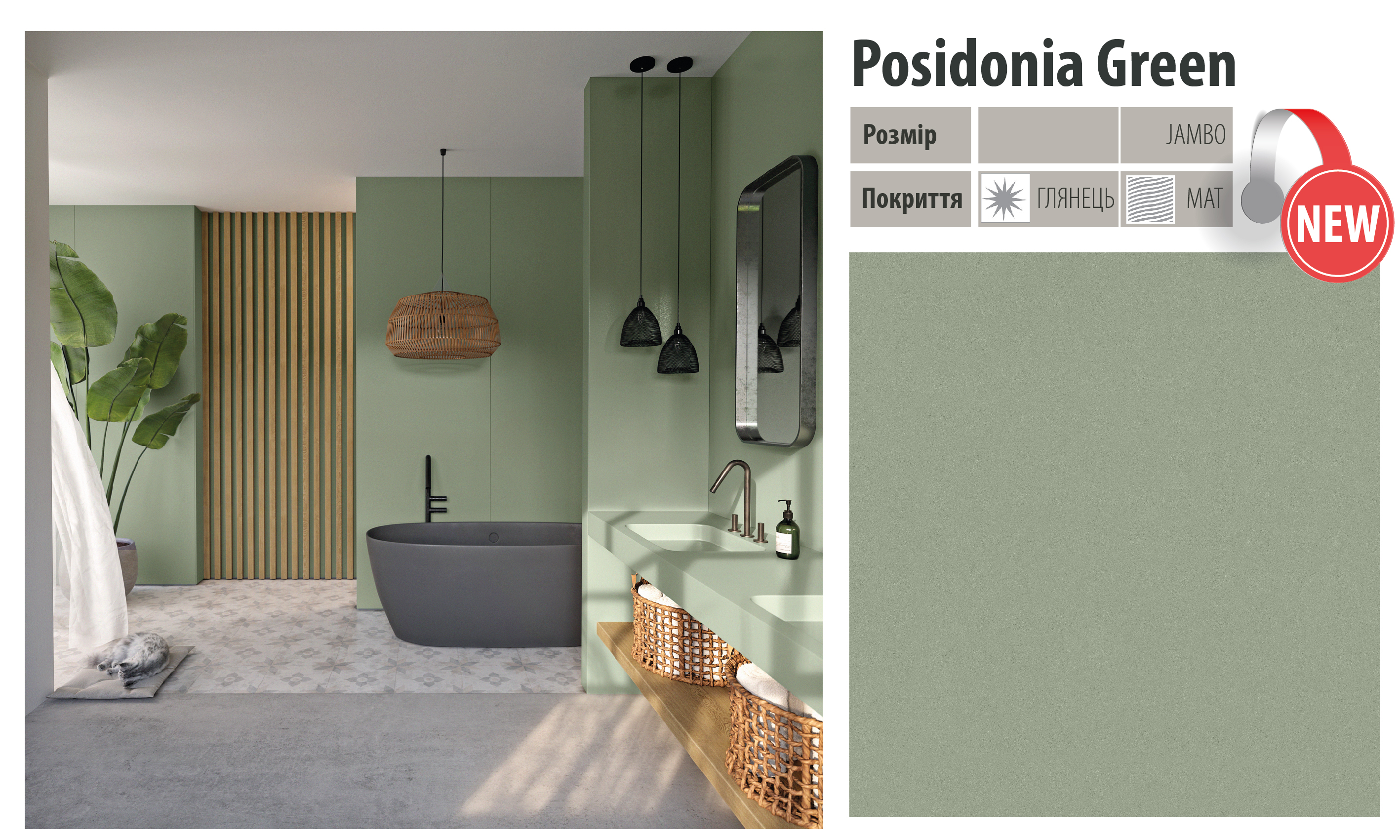 Posidonia Green